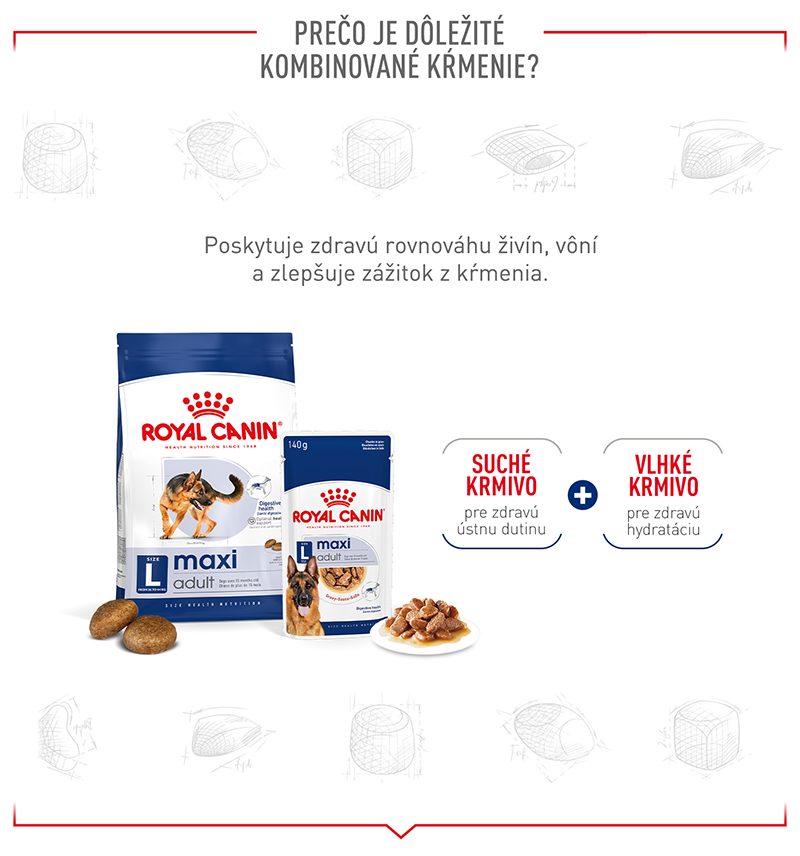 ROYAL CANIN Maxi Adult granule pre dospelých psov veľkých plemien