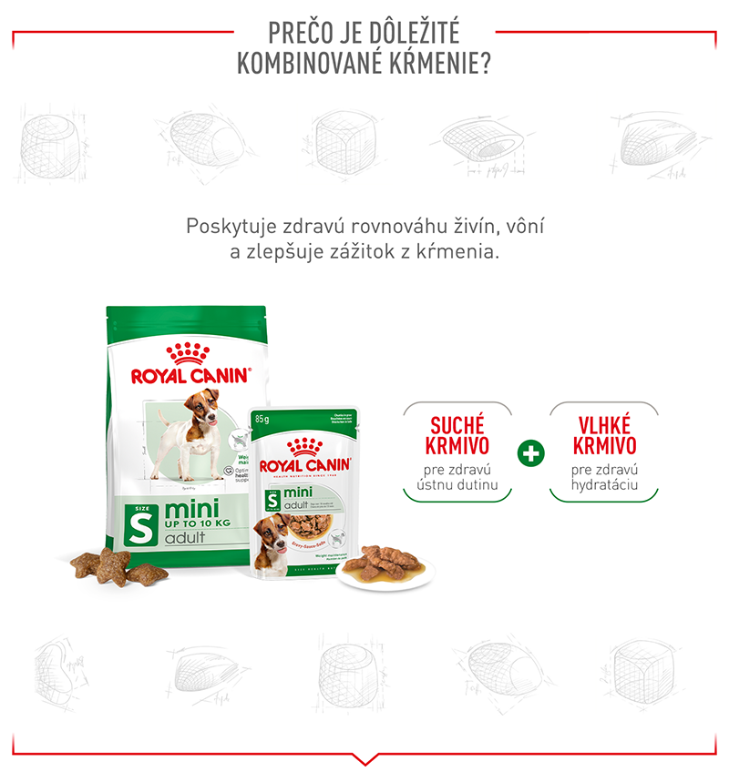 ROYAL CANIN Mini Adult granule pre dospelých psov malých plemien