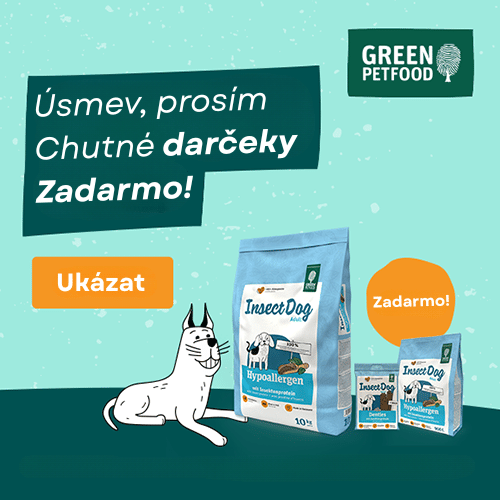 Akcia Green Petfood suchá krmiva pre psa + 900g & Denties ZADARMO