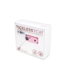 TICKLESS Mini Cat Ultrazvukový odpudzovač kliešťov a blch pre mačky Baby Pink