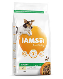 IAMS For Vitality Granule pre psov malých a stredných plemien s kuracím mäsom 5 kg