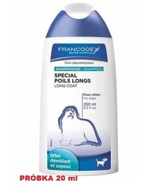 FRANCODEX Šampón pre dlhosrstých psov 20ml