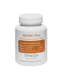 VETOSAN IMUNO Plus Vitamínový komplex pre psov a mačky 60 tabliet