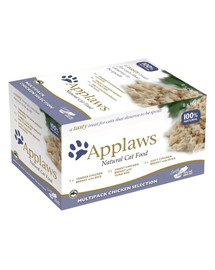 APPLAWS miska POT Cat 8 x 60g MultiChicken - Kuřecí výběr