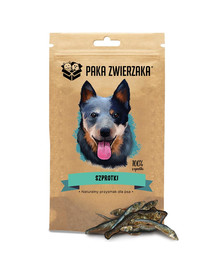 PAKA ZWIERZAKA pochúťky šproty 100% 60g