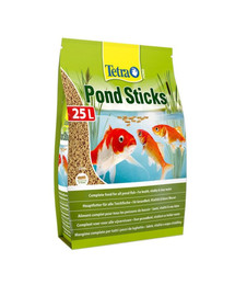TETRA Pond Sticks 25 l základné krmivo pre ryby v rybníkoch