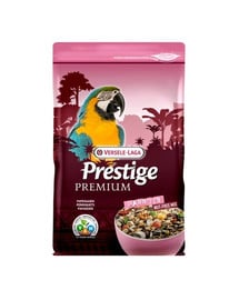 VERSELE-LAGA Parrots Premium krmivo pre veľké papagáje (bez orechov) 15 kg