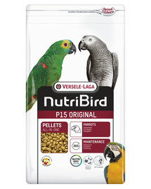 VERSELE-LAGA NutriBird P15 Original -- granule pre veľké papagáje 1 kg
