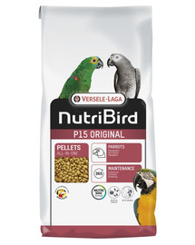 VERSELE-LAGA NutriBird P15 Original -- granule pre veľké papagáje 10 kg
