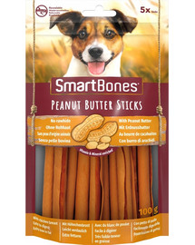 SmartBones Peanut Butter Sticks – Žuvacie tyčinky pre psov  s arašidovým maslom 5 ks
