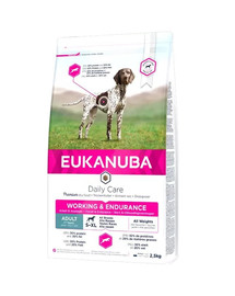 EUKANUBA Daily Care Working & Endurance Granule pre psov 2,5 kg