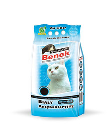 Benek Super Podstielka antibakteriálna 5 L biela