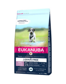 EUKANUBA Grain Free Large Puppy Granule pre šteňatá veľkých plemien 3 kg