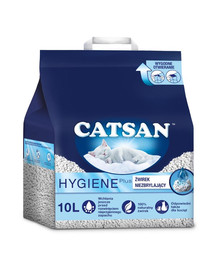 CATSAN Hygiene Plus hygienické stelivo pre mačky 10l