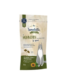 BOSCH Sanabelle Crispies kuracie mäso so špenátom 55g