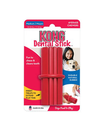 KONG Dental Stick M 9,5 cm dentálné hryzátko pre psa