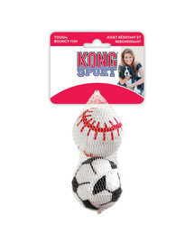 KONG Sport Balls L 2 ks loptičky pre psa gumové