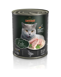 LEONARDO Quality Selection Paštéta pre mačky bohatá na kačacie mäso 6 x 800 g