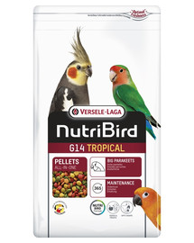 VERSELE-LAGA NutriBird G14 Tropical Krmivo pre stredné papagáje 1 kg