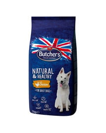 BUTCHER'S Natural&Healthy Dog kuracie 3 kg