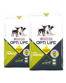 VERSELE-LAGA Adult Mini Granule pre dospelých psov malých a miniatúrnych plemien s  hydinou 15 kg (2 x 7,5 kg)