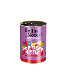 DOLINA NOTECI Premium SuperFood srnka a hovädzie mäso 400 g