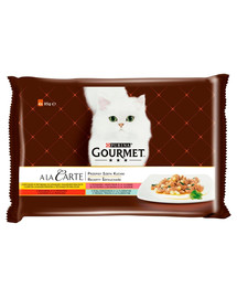GOURMET a La Carte Krmivo pre mačky v omáčke 4x85g
