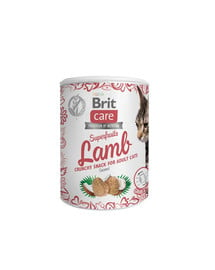 BRIT Care Cat Snack Superfruits lamb Pochúťky  pre dospelé mačky 100 g