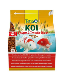 TETRA Food Pond KOI Color & Growth Sticks Krmivo pre KOI kapry 4 l