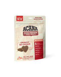 ACANA High protein crunchy treats 100 g maškrty s hovädzou pečeňou pre psov