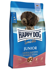 HAPPY DOG Sensible Junior Lachs 10 kg pre mladých psov, losos a zemiaky