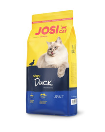 JOSERA Crispy Duck 18 kg krmivo s kačacím mäsom pre dospelé mačky