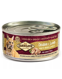 CARNILOVE Krmivo pre mačky v konzerve 12 x 100 g