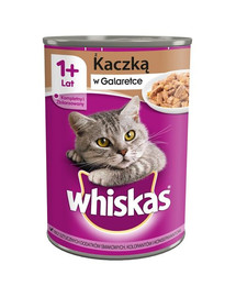 WHISKAS Kačica v želé 400 g x 24