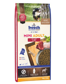 BOSCH Mini Adult Jahňacie mäso a ryža 15 kg