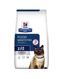 HILL'S Prescription Diet i / d Granule s kuracím mäsom pre mačky s gastrointestinálnymi alergiami 4 kg