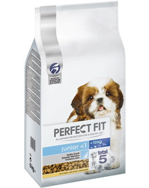 PERFECT FIT Junior <1 s kuracím pre šťeňatá malých plemien 6 kg