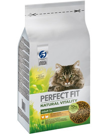 PERFECT FIT Natural Vitality  s kuracím a morčacím pre dospelé mačky 6 kg