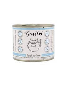 GUSSTO Cat Fresh Salmon  6x200 g