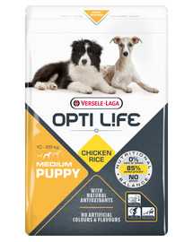 Versele-LAGA Puppy Medium - Krmivo pre šteňatá stredných plemien, hydina 12,5 kg