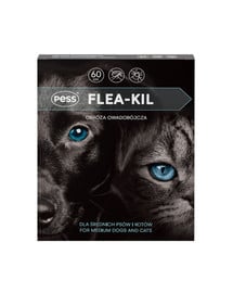 PESS Flea-Kil Insekticídny obojok pre stredné psy a mačky 60 cm
