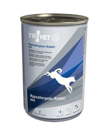 TROVET Dog rrd  Rabbit 400 g
