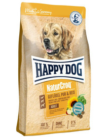 HAPPY DOG NaturCroq Kuracie a ryža 4 kg