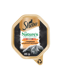 SHEBA Nature's Collection 85 g  s morčacím
