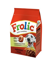 FROLIC 5x750g - Granule pre psov s hovädzím mäsom, zeleninou a cereáliami