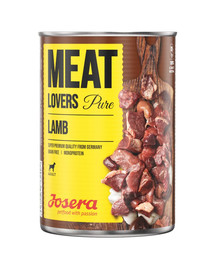 JOSERA Meatlovers Pure Jahňacie 6x400 g