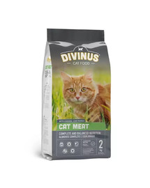 DIVINUS Cat Meat pre dospelé mačky 2 kg