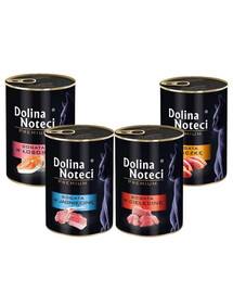 DOLINA NOTECI  Premium Mix príchutí pre mačky 24x400g