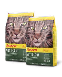 JOSERA Nature Cat bezobilné krmivo pre mačky 20 kg (2 x 10 kg)