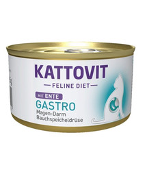 KATTOVIT Feline Diet Gastro Duck  85 g